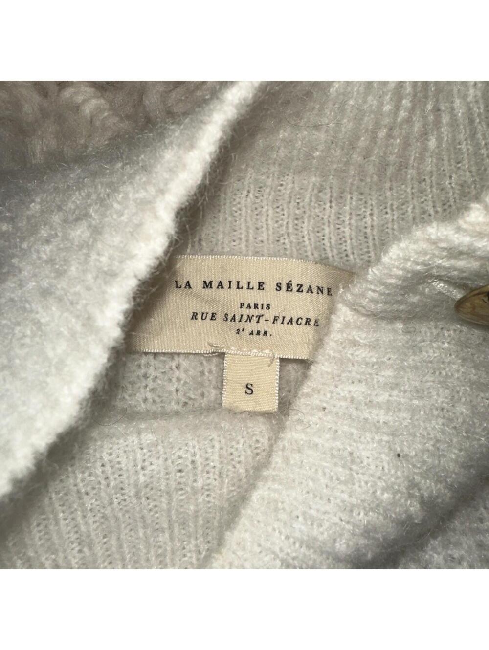 Sézane Trudy Jumper Sweater - Size S Striped - Picture 3 of 4